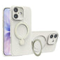 Liquid Silicone MagSafe Holder Phone Case, For iPhone 17 Pro Max, For iPhone 17 Pro, For iPhone 17
