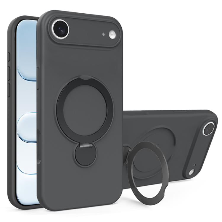 Liquid Silicone MagSafe Holder Phone Case, For iPhone Air