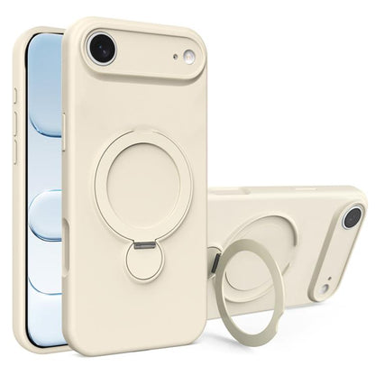 Liquid Silicone MagSafe Holder Phone Case, For iPhone Air
