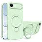 Liquid Silicone MagSafe Holder Phone Case, For iPhone Air