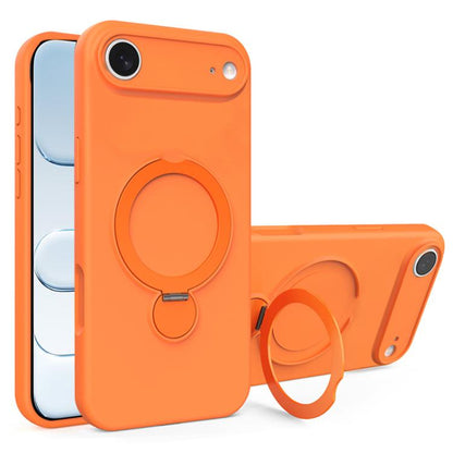 Liquid Silicone MagSafe Holder Phone Case, For iPhone Air