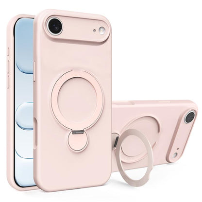 Liquid Silicone MagSafe Holder Phone Case, For iPhone Air