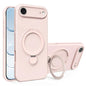 Liquid Silicone MagSafe Holder Phone Case, For iPhone Air