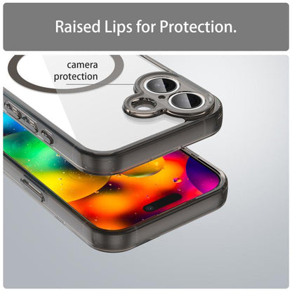 PC Hybrid TPU Airbag Shockproof MagSafe Phone Case, For iPhone 17, For iPhone Air, For iPhone 16 Pro Max, For iPhone 16 Pro, For iPhone 16 Plus, For iPhone 16