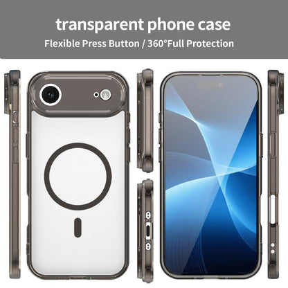 PC Hybrid TPU Airbag Shockproof MagSafe Phone Case, For iPhone Air, For iPhone 16 Pro Max, For iPhone 16 Pro, For iPhone 16 Plus, For iPhone 16, For iPhone 15 Pro Max