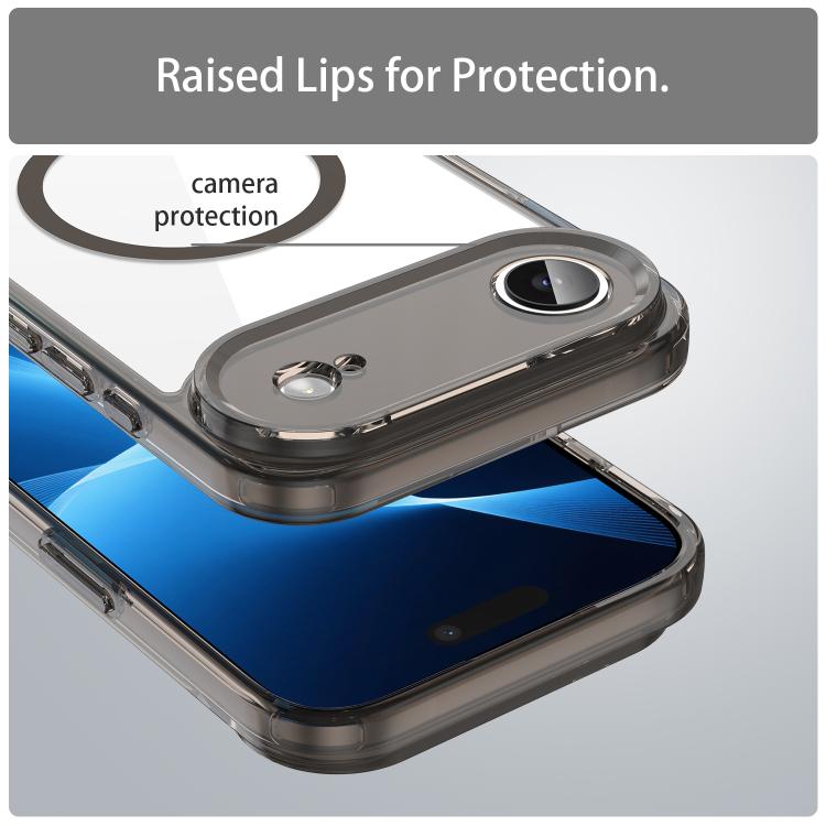 PC Hybrid TPU Airbag Shockproof MagSafe Phone Case, For iPhone Air, For iPhone 16 Pro Max, For iPhone 16 Pro, For iPhone 16 Plus, For iPhone 16, For iPhone 15 Pro Max