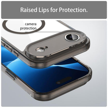 PC Hybrid TPU Airbag Shockproof MagSafe Phone Case, For iPhone Air, For iPhone 16 Pro Max, For iPhone 16 Pro, For iPhone 16 Plus, For iPhone 16, For iPhone 15 Pro Max