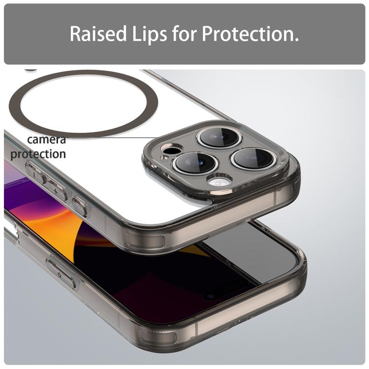PC Hybrid TPU Airbag Shockproof MagSafe Phone Case, For iPhone 16 Pro, For iPhone 16 Plus, For iPhone 16, For iPhone 15 Pro Max, For iPhone 15 Pro, For iPhone 15 Plus