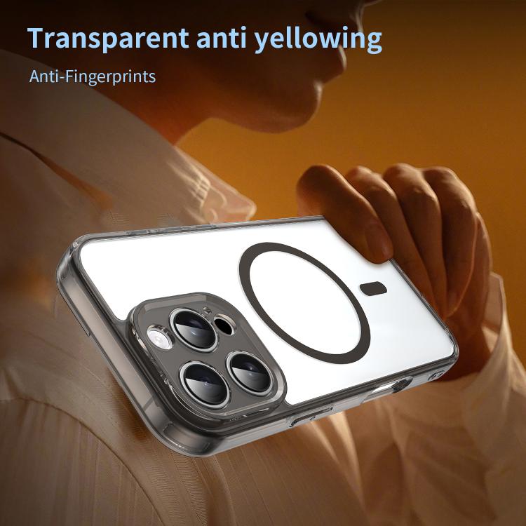 PC Hybrid TPU Airbag Shockproof MagSafe Phone Case, For iPhone 16 Pro, For iPhone 16 Plus, For iPhone 16, For iPhone 15 Pro Max, For iPhone 15 Pro, For iPhone 15 Plus