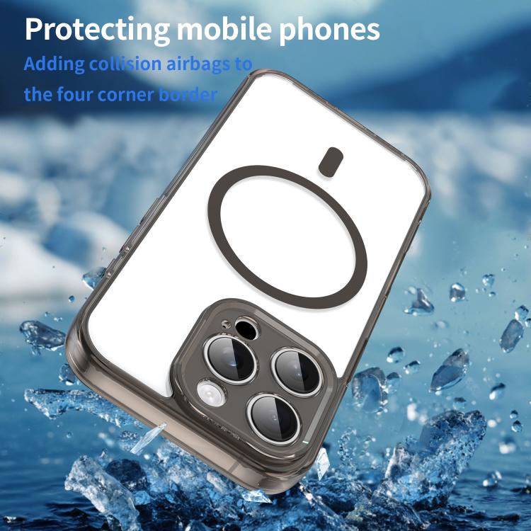PC Hybrid TPU Airbag Shockproof MagSafe Phone Case, For iPhone 16 Pro, For iPhone 16 Plus, For iPhone 16, For iPhone 15 Pro Max, For iPhone 15 Pro, For iPhone 15 Plus