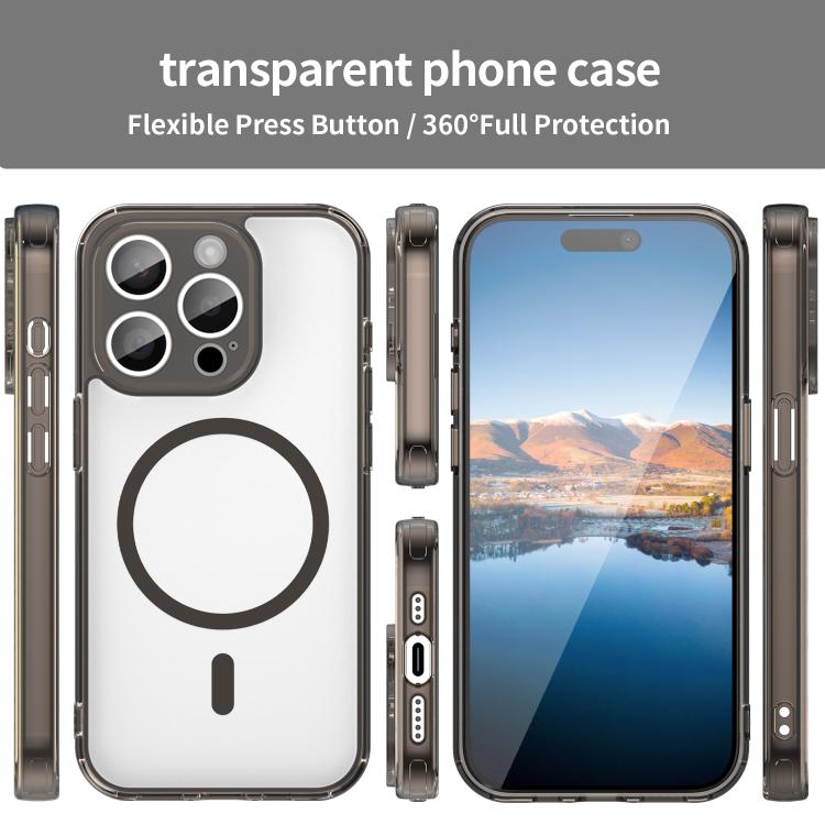 PC Hybrid TPU Airbag Shockproof MagSafe Phone Case, For iPhone 15 Pro, For iPhone 15 Plus, For iPhone 15