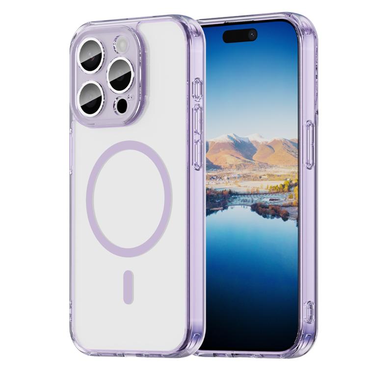 PC Hybrid TPU Airbag Shockproof MagSafe Phone Case, For iPhone 16 Pro, For iPhone 16 Plus, For iPhone 16, For iPhone 15 Pro Max, For iPhone 15 Pro, For iPhone 15 Plus