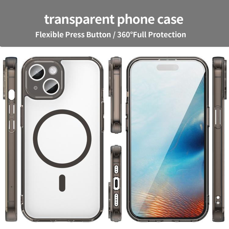 PC Hybrid TPU Airbag Shockproof MagSafe Phone Case, For iPhone 15