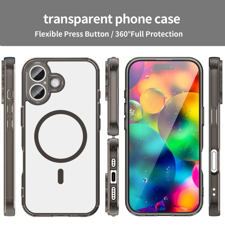 PC Hybrid TPU Airbag Shockproof MagSafe Phone Case, For iPhone 18, For iPhone 18 Pro, For iPhone 18 Pro Max, For iPhone 17e / 16e, For iPhone 17 Pro Max, For iPhone 17 Pro