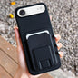 Square Folding Card Bag Holder Phone Case, For iPhone Air, For iPhone 16 Pro Max, For iPhone 16 Pro