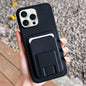 Square Folding Card Bag Holder Phone Case, For iPhone Air, For iPhone 16 Pro Max, For iPhone 16 Pro