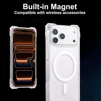 XDcase Four-Corner Hole Shockproof Magnetic Phone Case, Lanyard Not Included, For iPhone 17 Pro Max, For iPhone 17 Pro, For iPhone 17, For iPhone Air