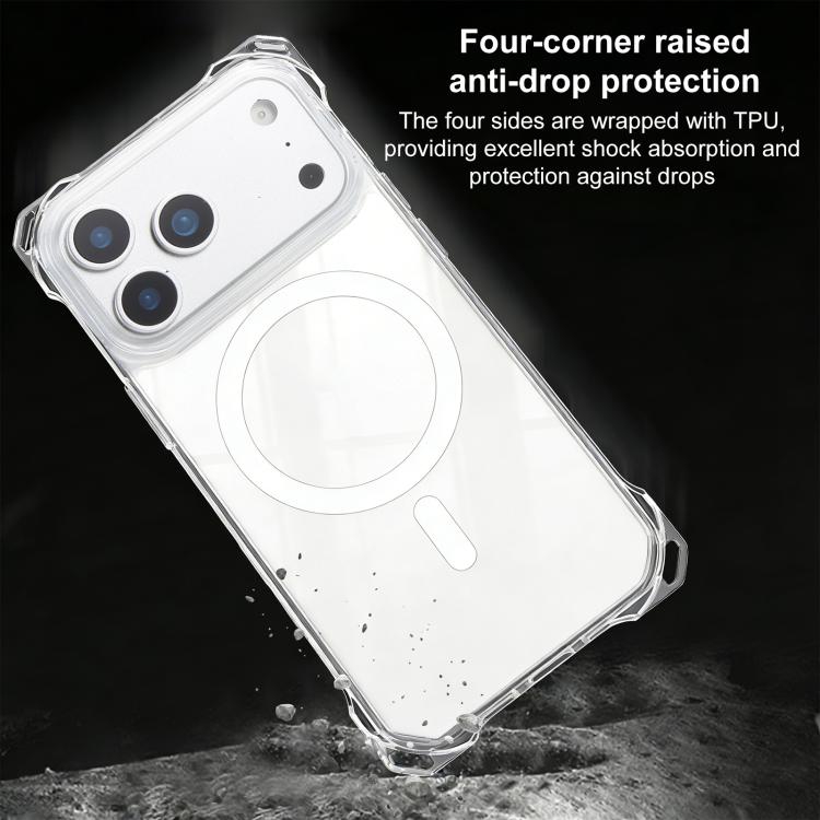 XDcase Four-Corner Hole Shockproof Magnetic Phone Case, Lanyard Not Included, For iPhone 17 Pro Max, For iPhone 17 Pro, For iPhone 17, For iPhone Air