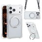 XDcase Pivot Stand Four-Corner Hole Magnetic Phone Case, Lanyard Not Included, For iPhone 17 Pro Max, For iPhone 17 Pro