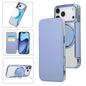 Ultra-thin Rotation Holder Magnetic Plating Vegan Leather Phone Case, For iPhone 17e / 16e, For iPhone 17 Pro Max, For iPhone 17 Pro