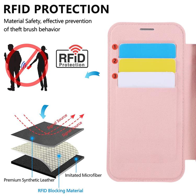 Ultra-thin Rotation Holder Magnetic Plating Vegan Leather Phone Case, For iPhone 17, For iPhone Air, For iPhone 16 Pro Max