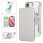 Ultra-thin Rotation Holder Magnetic Plating Vegan Leather Phone Case, For iPhone 17e / 16e, For iPhone 17 Pro Max, For iPhone 17 Pro