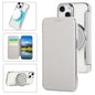 Ultra-thin Rotation Holder Magnetic Plating Vegan Leather Phone Case, For iPhone 15 Pro Max, For iPhone 15 Pro, For iPhone 15 Plus / 14 Plus