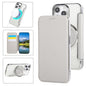 Ultra-thin Rotation Holder Magnetic Plating Vegan Leather Phone Case, For iPhone 14 Pro Max, For iPhone 13 Pro Max, For iPhone 13 Pro