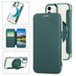 Ultra-thin Rotation Holder Magnetic Plating Vegan Leather Phone Case, For iPhone 12 / 12 Pro, For iPhone 12 Pro Max
