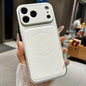 Transforms Into 17 Large Window Litchi Texture Magnetic Phone Case, For iPhone 17 Pro Max, For iPhone 17 Pro, For iPhone 17, For iPhone 16 Pro Max