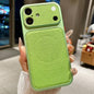 Transforms Into 17 Large Window Litchi Texture Magnetic Phone Case, For iPhone 17 Pro Max, For iPhone 17 Pro, For iPhone 17, For iPhone 16 Pro Max