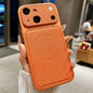 Transforms Into 17 Large Window Litchi Texture Magnetic Phone Case, For iPhone 15 Pro, For iPhone 15, For iPhone 14, For iPhone 14 Pro