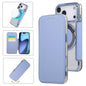 Ultra-thin Magnetic Plating Vegan Leather Phone Case, For iPhone 17 Pro Max, For iPhone 17 Pro, For iPhone 17