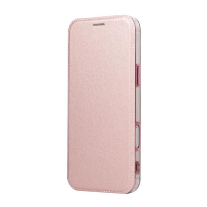 Ultra-thin Magnetic Plating Vegan Leather Phone Case, For iPhone Air, For iPhone 16e, For iPhone 16 Pro Max