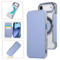 Ultra-thin Magnetic Plating Vegan Leather Phone Case, For iPhone Air, For iPhone 16e, For iPhone 16 Pro Max