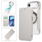 Ultra-thin Magnetic Plating Vegan Leather Phone Case, For iPhone Air, For iPhone 16e, For iPhone 16 Pro Max