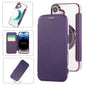 Ultra-thin Magnetic Plating Vegan Leather Phone Case, For iPhone 17 Pro Max, For iPhone 17 Pro, For iPhone 17