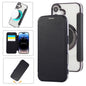 Ultra-thin Magnetic Plating Vegan Leather Phone Case, For iPhone 17 Pro Max, For iPhone 17 Pro, For iPhone 17