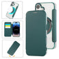 Ultra-thin Magnetic Plating Vegan Leather Phone Case, For iPhone 17 Pro Max, For iPhone 17 Pro, For iPhone 17