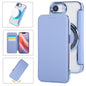 Ultra-thin Magnetic Plating Vegan Leather Phone Case, For iPhone Air, For iPhone 16e, For iPhone 16 Pro Max