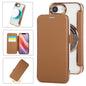 Ultra-thin Magnetic Plating Vegan Leather Phone Case, For iPhone Air, For iPhone 16e, For iPhone 16 Pro Max
