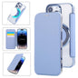 Ultra-thin Magnetic Plating Vegan Leather Phone Case, For iPhone Air, For iPhone 16e, For iPhone 16 Pro Max