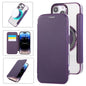 Ultra-thin Magnetic Plating Vegan Leather Phone Case, For iPhone Air, For iPhone 16e, For iPhone 16 Pro Max