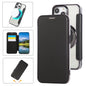 Ultra-thin Magnetic Plating Vegan Leather Phone Case, For iPhone 15 Pro Max, For iPhone 15 Pro, For iPhone 15 Plus / 14 Plus