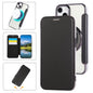 Ultra-thin Magnetic Plating Vegan Leather Phone Case, For iPhone 15 Pro Max, For iPhone 15 Pro, For iPhone 15 Plus / 14 Plus