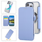 Ultra-thin Magnetic Plating Vegan Leather Phone Case, For iPhone 14 Pro Max, For iPhone 13 Pro Max, For iPhone 13 Pro