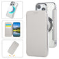 Ultra-thin Magnetic Plating Vegan Leather Phone Case, For iPhone 14 Pro Max, For iPhone 13 Pro Max, For iPhone 13 Pro
