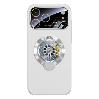 Glaze PC Camera Window Gyro Kickstand Magnetic Phone Case, For iPhone 17 Pro Max, For iPhone 17 Pro, For iPhone 17