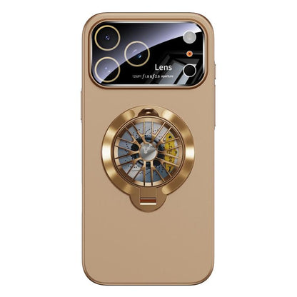 Glaze PC Camera Window Gyro Kickstand Magnetic Phone Case, For iPhone 17 Pro Max, For iPhone 17 Pro, For iPhone 17