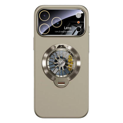 Glaze PC Camera Window Gyro Kickstand Magnetic Phone Case, For iPhone 17 Pro Max, For iPhone 17 Pro, For iPhone 17